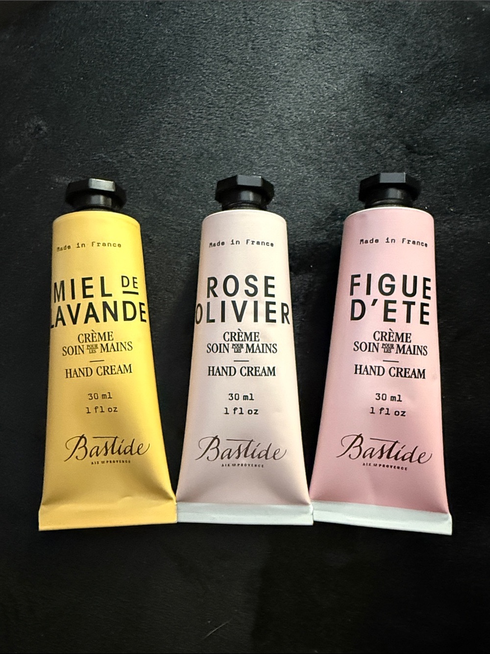 3 Bastide Hand Cream - 30ml Each